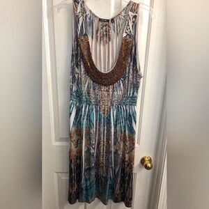 XL Apt 9 Beaded Front Stretch Dress